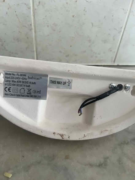 Photo of free 2 Wall lights (Bl3 5qn) #4