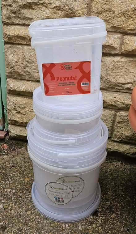 Photo of free Plastic tubs (Pamington GL20) #1