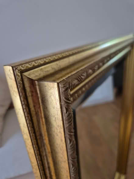 Photo of free Mirror - ornate frame in gold leaf style (Purley on Thames RG8) #4