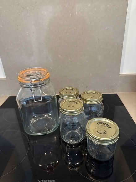 Photo of free 5 Kilner jars (Woodford SK7) #1