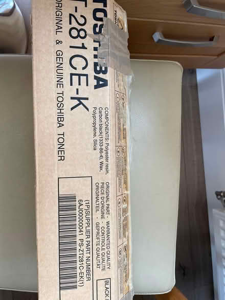 Photo of free Toshiba Black Toner (Shotton, CH5) #3