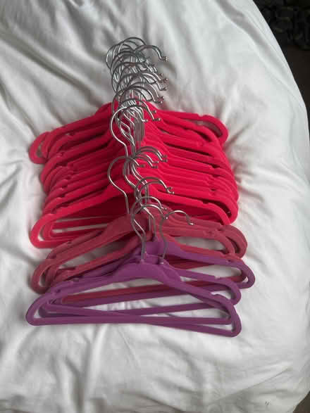 Photo of free Kids velvet coathangers (Waterlooville PO8) #1