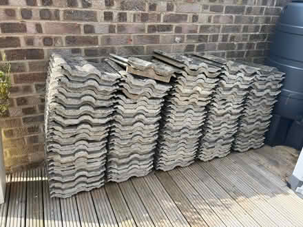 Photo of free 130 Roof Tiles (OX16 Cherwell heights) #1