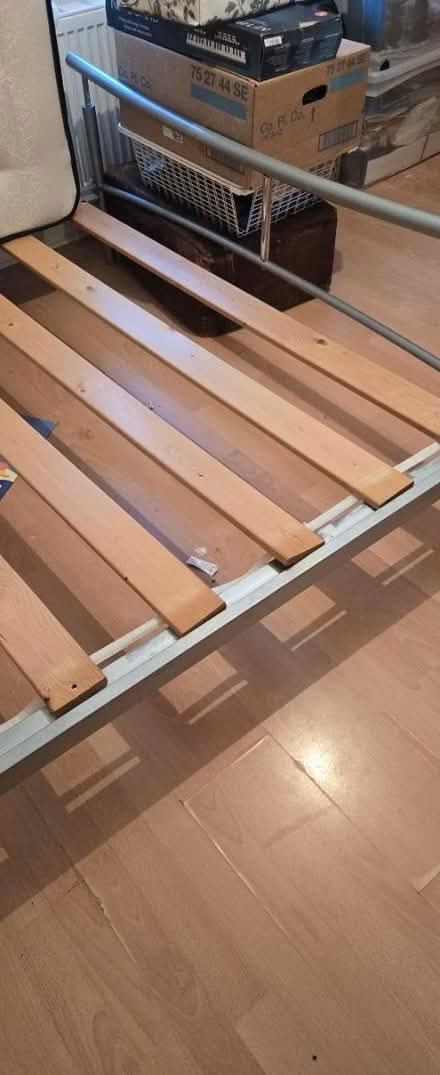Photo of free Double bed frame (Figges Marsh CR4) #3