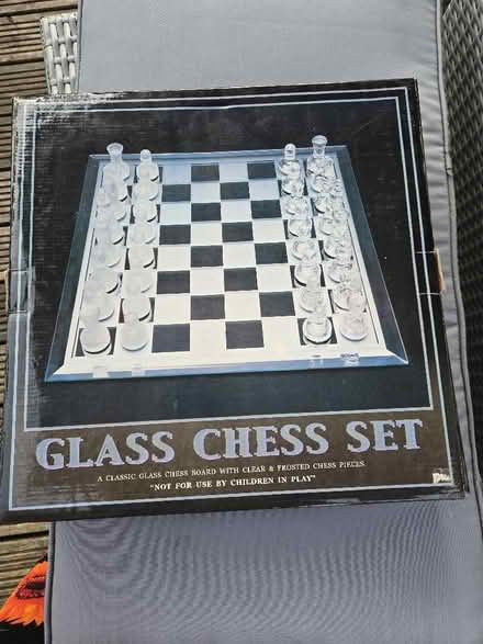 Photo of free Glass chess board (Moreton CH46) #1