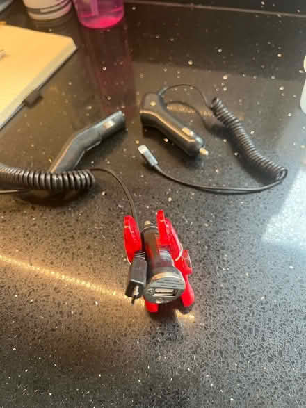 Photo of free Car device charging cables / plugs. (Clanfield PO8) #1
