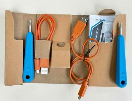 Photo of free Ring doorbell chargers & tools (East Marden) #1