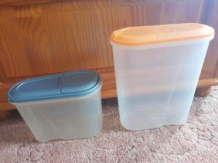 Photo of free Cereal etc. storage / dispensers (Garston, WD25) #1