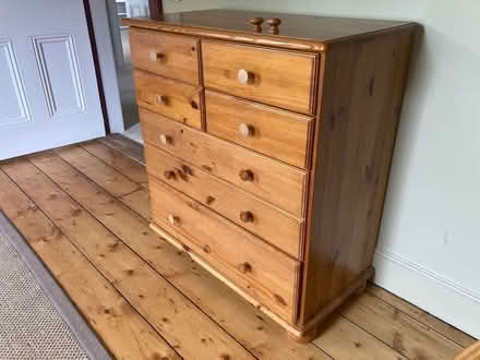 Photo of free Pine chest of drawers (Donnybrook) #1