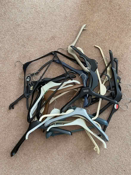 Photo of free Bundle of Coat Hangers (Hilton DE65) #1