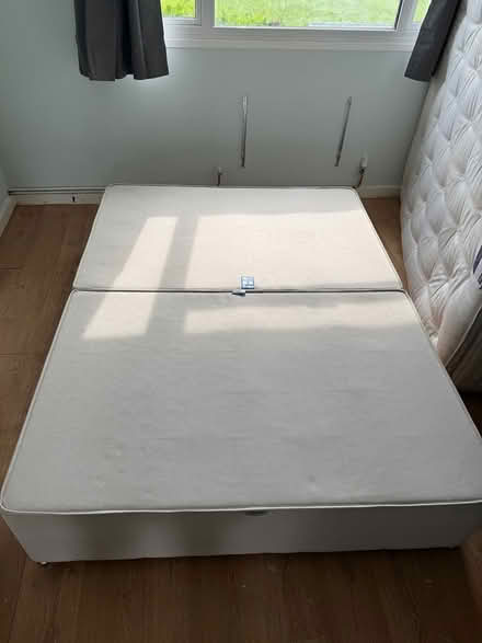 Photo of free King Size Bed Base and Drawers (Ickleford) #1