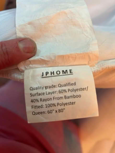 Photo of free Queen Mattress topper JP Home (East Hollywood) #2