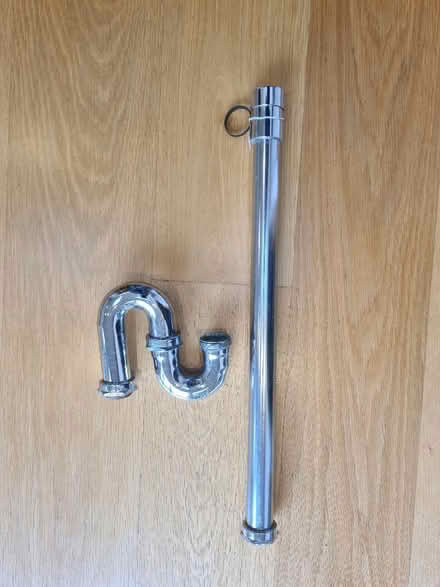 Photo of free Monobloc mixer tap and chrome waste pipes (Hayes BR2) #2