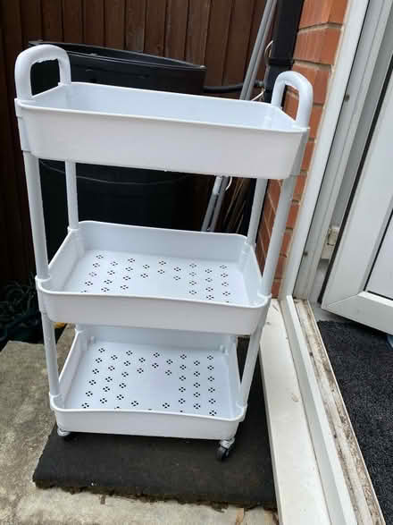 Photo of free Plastic 3 tier small trolley (Heaton Chapel SK4) #1