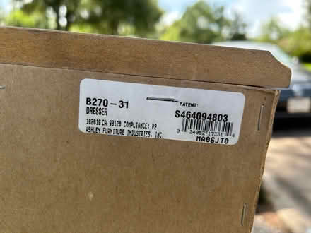 Photo of free White dresser (Brookforest, SE Houston) #3