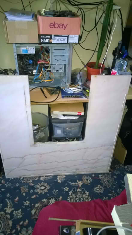 Photo of free Marble Fire Surround and base (Clitheroe BB7) #1