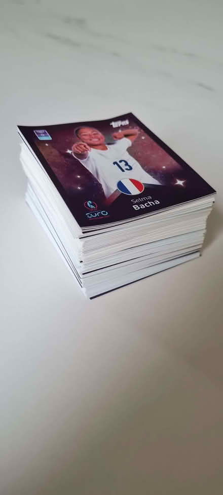 Photo of free Women's Euros 2025 stickers (Portslade by Sea BN41) #1