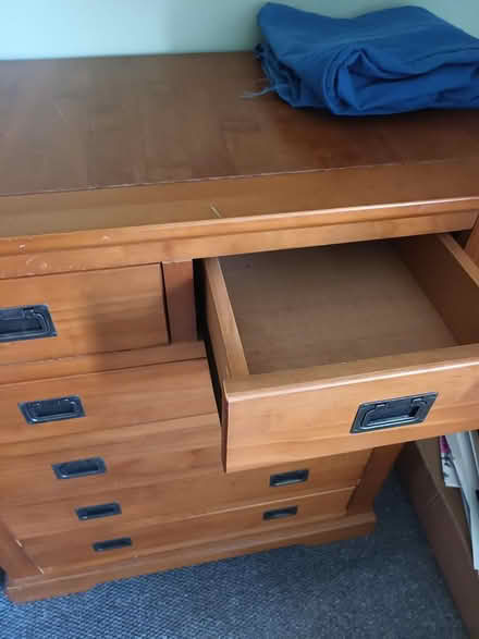 Photo of free Nice wooden chest of drawers (Croxteth Road L8) #3