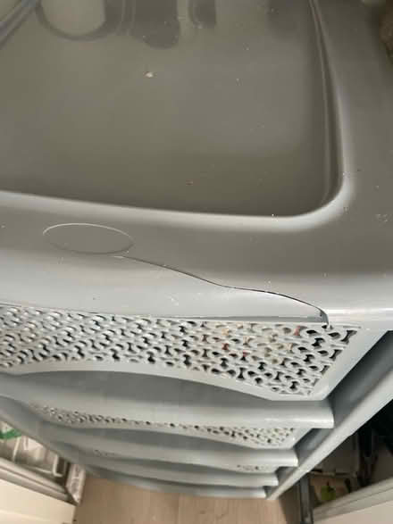 Photo of free Grey plastic set of drawers (E14) #3