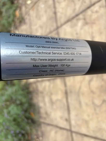 Photo of free Exercise Bike (Home SN11) #4