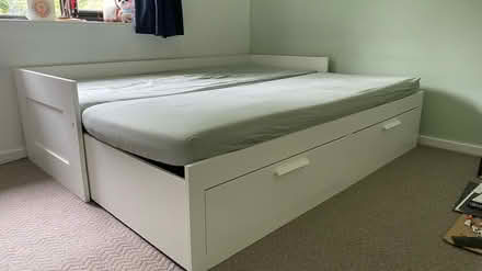 Photo of free IKEA Brimnes bed (BR2) #3