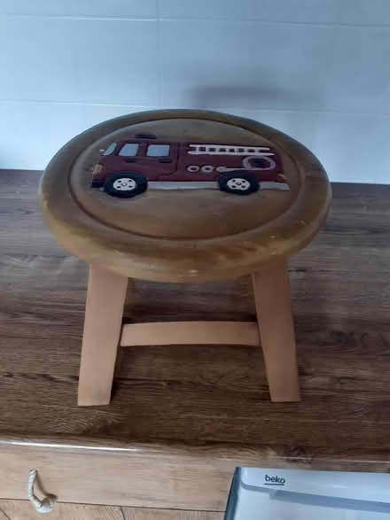 Photo of free Wooden stool for toddler (Harrold. MK43) #1