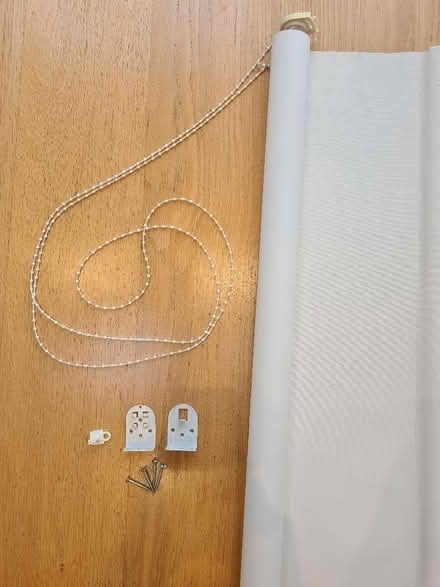 Photo of free White, black-out roller blind (Hayes BR2) #1