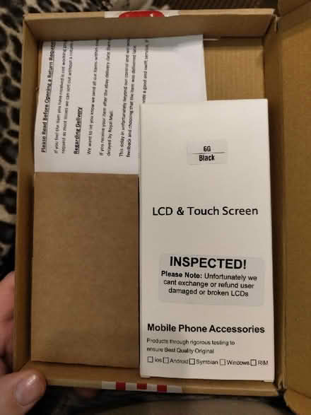 Photo of free iPhone 6 screen (Oaks Cross SG2) #1