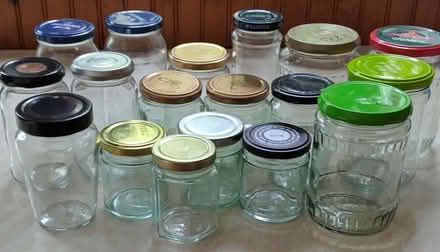 Photo of free Assorted lidded glass jars (BH9) #1
