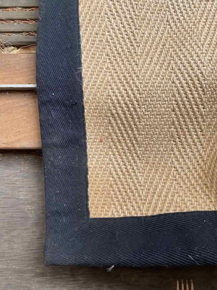 Photo of free Slightly stained but still good sisal rug (Hanwell W7) #2