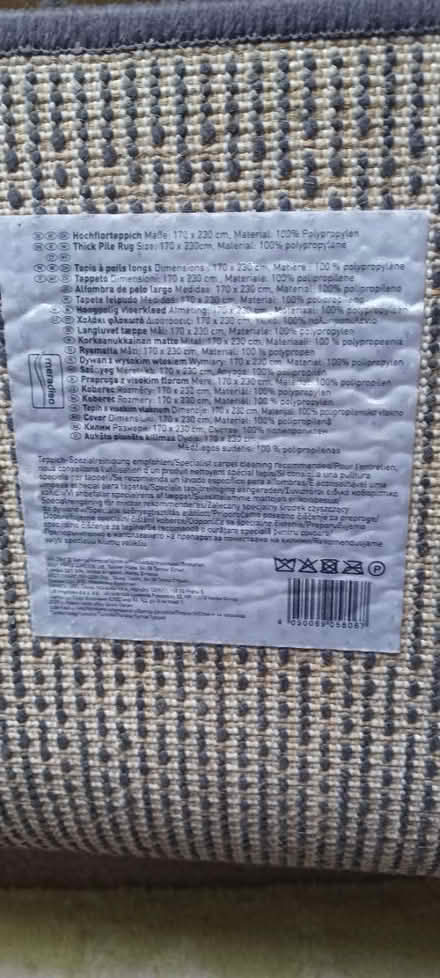 Photo of free Two blue thick pile rugs (CT4) #2