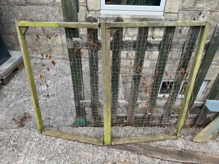 Photo of free Chicken fence panels (Odd Down) #3