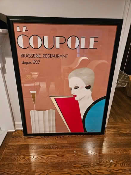 Photo of free Large Framed Poster (3515 Shepherd St, Chevy Chase) #1