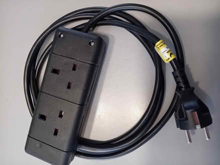 Photo of free Travel adaptor - 2 UK sockets from Eur plug (Cliffe BN7) #1