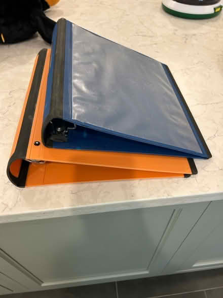 Photo of free 3 ring binders - back to school? (Kentlands in Gaithersburg) #1