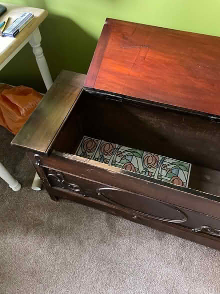 Photo of free Antique storage chest / coffer (Hales NR14) #4
