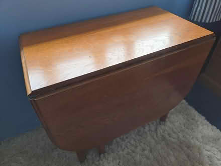 Photo of free 6 Seater Drop Leaf Table (Battle TN33) #1