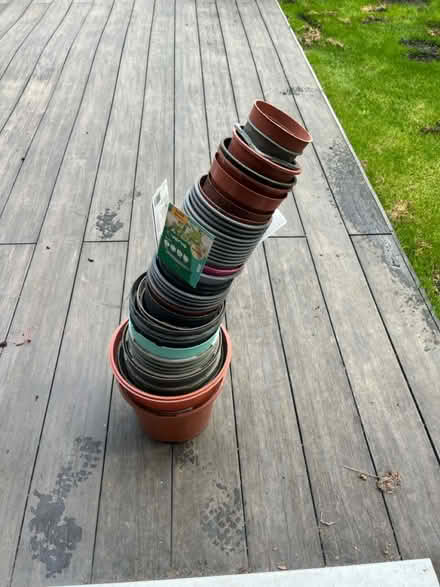 Photo of free Plastic Plant pots (PO9) #1