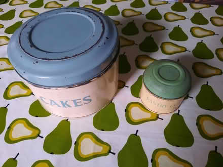 Photo of free Vintage Cake Tin and Pastry Cutter set (Nether Edge S7) #1