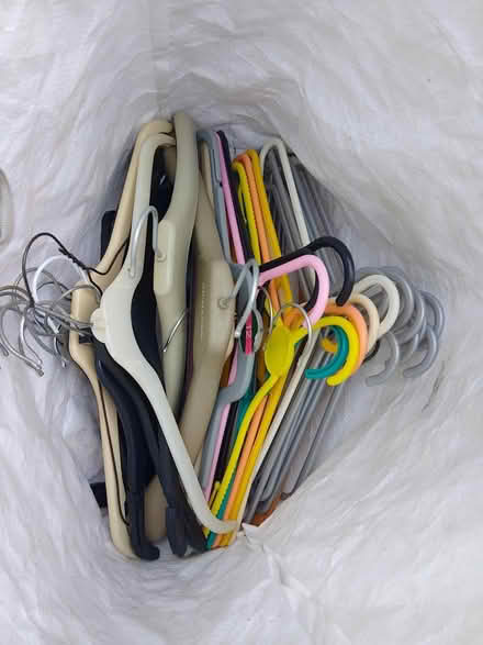 Photo of free Plastic coat hangers (Donnington OX4) #1