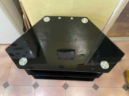 Photo of free Glass TV Stand (Tideswell SK17) #1