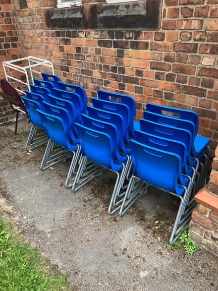 Photo of free School chairs (Greasby CH49) #1