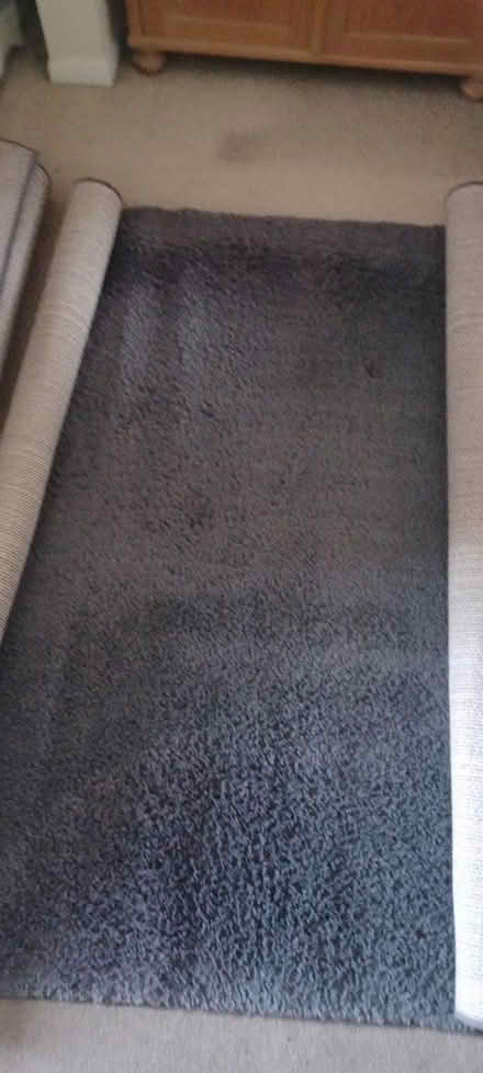 Photo of free Two blue thick pile rugs (CT4) #4