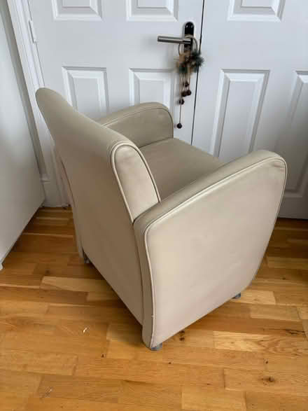 Photo of free Small Leather Armchair (SW6 Fulham) #2