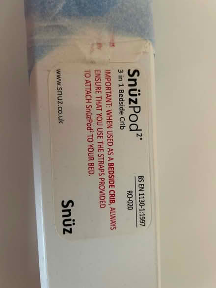 Photo of free SnuzPod2 cot (Welwyn Garden City AL7) #4