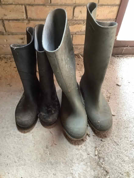 Photo of free GARAGE CLEAROUT wellies, board games, littertray (Abraham Heights LA1) #2