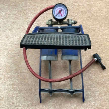 Photo of free Foot pumps (Cheadle Hulme SK8) #1