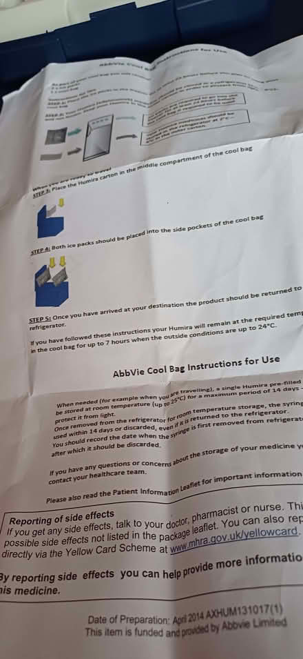 Photo of free Humira Adalimumab Travel Case (New Brighton CH45) #4
