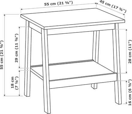Photo of free IKEA LUNNARP Side Table (Selhurst SE25) #3