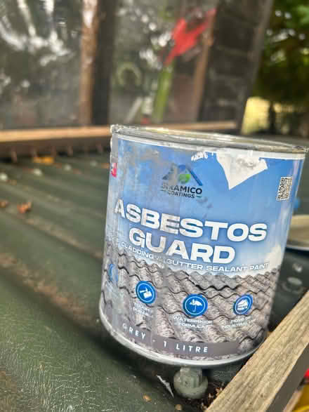 Photo of free Asbestos guard paint - Half a tin (Norton LD8) #1